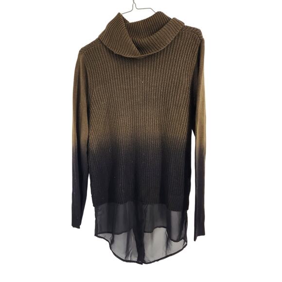 Soho Cowl Neck Long Sleeve Knit Sweater Womens Size Medium M *NWT - Picture 2 of 5